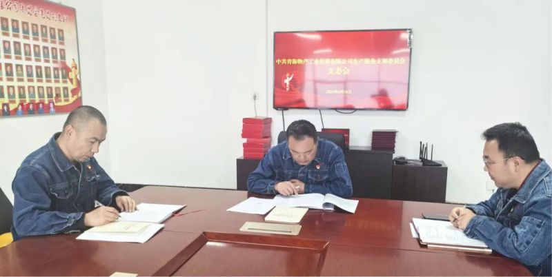 工投公司生產(chǎn)服務(wù)黨支部召開2026年第三次支委會