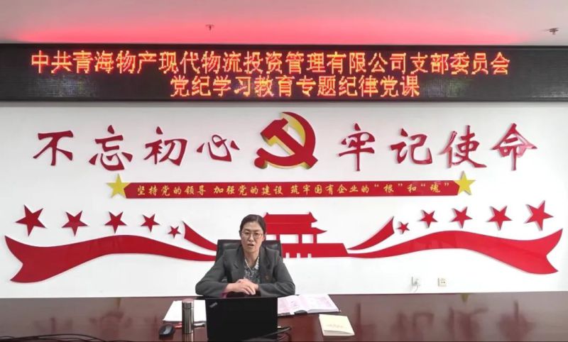嚴(yán)明紀(jì)律作風(fēng) 永葆政治本色&mdash;&mdash;集團(tuán)黨委書(shū)記、董事長(zhǎng)劉玲同志講授專(zhuān)題紀(jì)律黨課