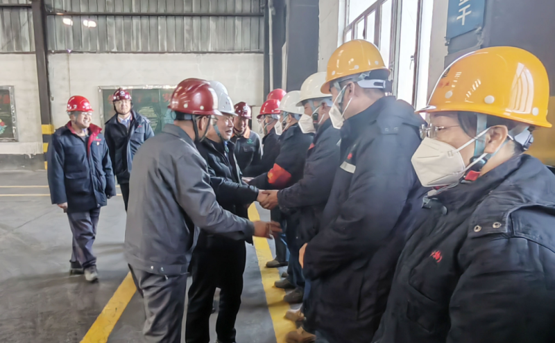 過年好！省國(guó)資委領(lǐng)導(dǎo)把新春祝福送到一線崗位