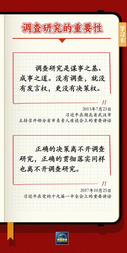 學(xué)習(xí)卡丨如何深入調(diào)查研究？跟總書記學(xué)習(xí)&ldquo;五字訣&rdquo;