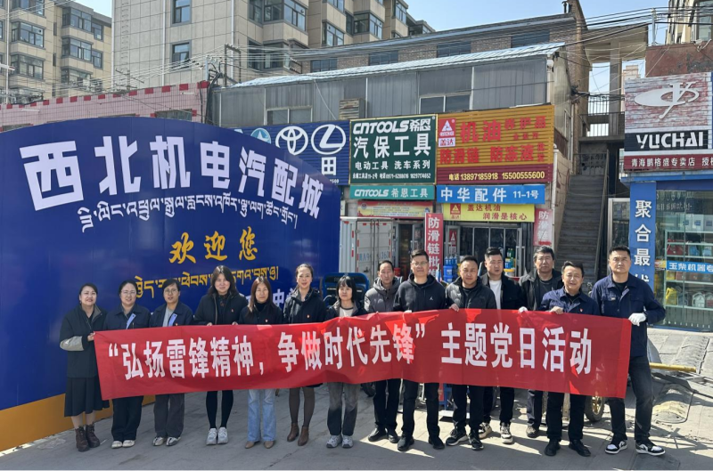 三建公司黨支部、團支部聯(lián)合開展&ldquo;雷鋒月&rdquo;主題黨日、團日活動